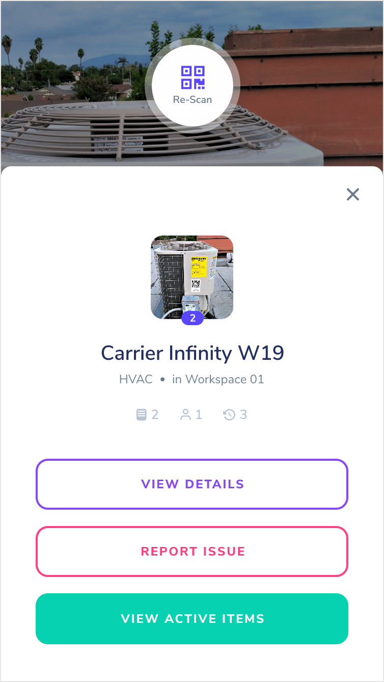 QR-Code im Einsatz Wowflow Facility Management Software